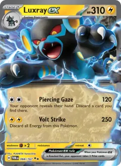 Luxray ex, Twilight Masquerade 068/167