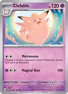 Clefable, Twilight Masquerade 079/167
