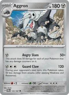 Aggron, Twilight Masquerade 122/167
