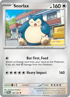 Snorlax, Twilight Masquerade 136/167