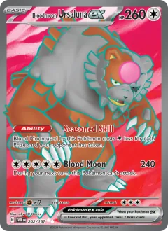 Bloodmoon Ursaluna ex, Twilight Masquerade 202/167