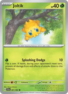 Joltik, Shrouded Fable 001/64
