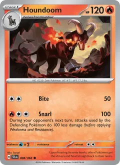 Houndoom, Shrouded Fable 008/64