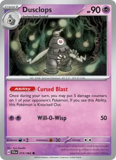 Dusclops, Shrouded Fable 019/64