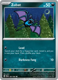 Zubat, Shrouded Fable 027/64