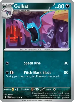 Golbat, Shrouded Fable 028/64