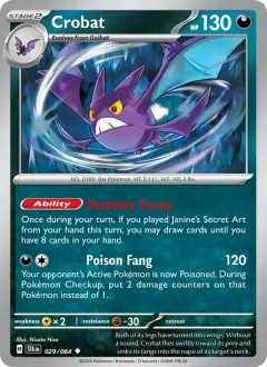 Crobat, Shrouded Fable 029/64