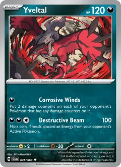 Yveltal, Shrouded Fable 035/64