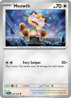 Meowth, Shrouded Fable 048/64