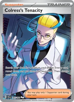 Colress's Tenacity, Shrouded Fable 087/64