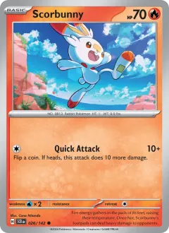 Scorbunny, Stellar Crown 026/142