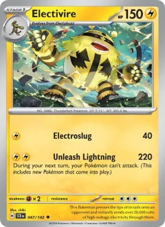 Electivire, Stellar Crown 047/142