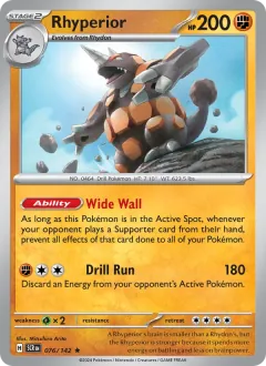 Rhyperior, Stellar Crown 076/142