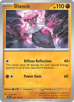 Diancie, Stellar Crown 086/142