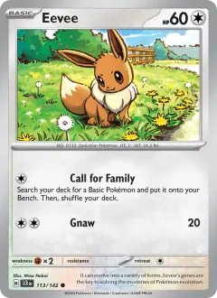 Eevee, Stellar Crown 113/142