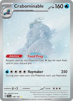 Crabominable, Stellar Crown 149/142