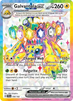 Galvantula ex, Stellar Crown 159/142