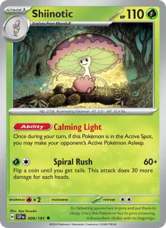 Shiinotic, Surging Sparks 009/191