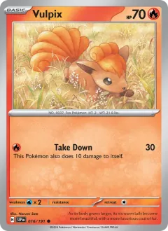 Vulpix, Surging Sparks 016/191