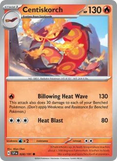 Centiskorch, Surging Sparks 028/191