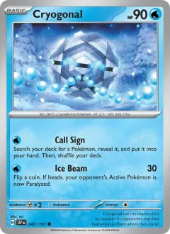 Cryogonal, Surging Sparks 047/191