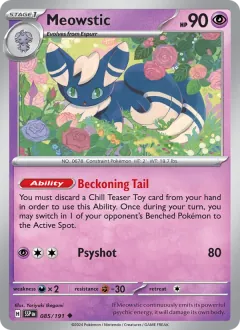 Meowstic, Surging Sparks 085/191