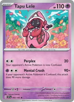 Tapu Lele, Surging Sparks 092/191