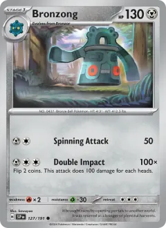 Bronzong, Surging Sparks 127/191