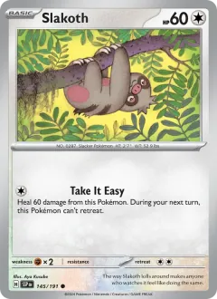 Slakoth, Surging Sparks 145/191