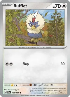 Rufflet, Surging Sparks 152/191
