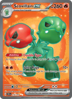 Scovillain ex, Surging Sparks 216/191