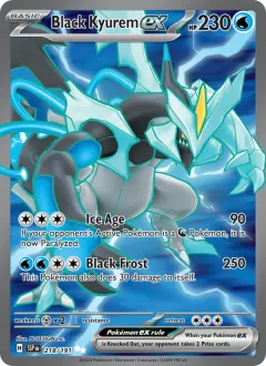 Black Kyurem ex, Surging Sparks 218/191