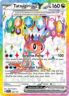 Tatsugiri ex, Surging Sparks 226/191