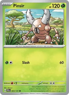 Pinsir, Prismatic Evolutions 003/131