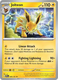 Jolteon, Prismatic Evolutions 029/131