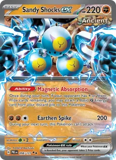Sandy Shocks ex, Prismatic Evolutions 056/131