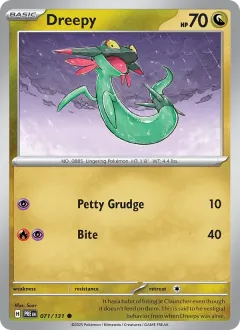 Dreepy, Prismatic Evolutions 071/131