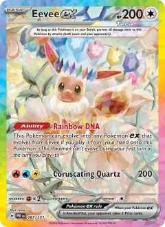 Eevee ex, Prismatic Evolutions 167/131