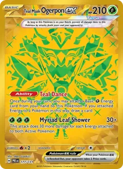 Teal Mask Ogerpon ex, Prismatic Evolutions 177/131