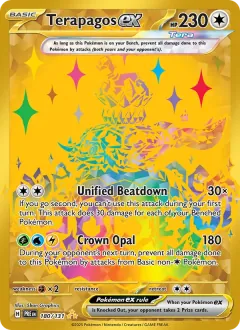 Terapagos ex, Prismatic Evolutions 180/131