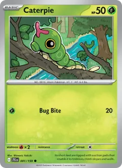 Caterpie, Journey Together 001/159
