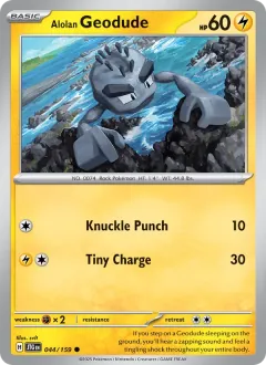Alolan Geodude, Journey Together 044/159