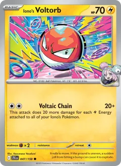 Iono's Voltorb, Journey Together 047/159