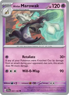 Alolan Marowak, Journey Together 057/159