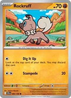 Rockruff, Journey Together 084/159
