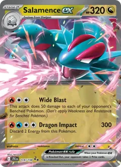 Salamence ex, Journey Together 114/159