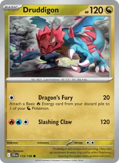 Druddigon, Journey Together 115/159