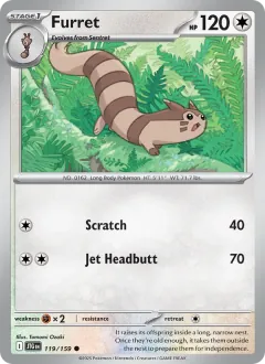 Furret, Journey Together 119/159