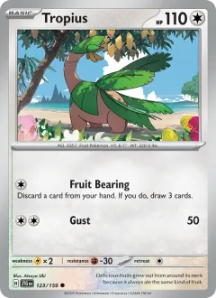 Tropius, Journey Together 123/159