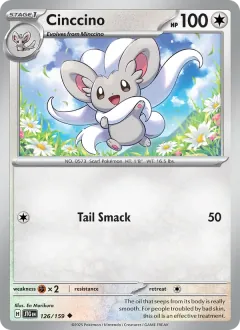 Cinccino, Journey Together 126/159